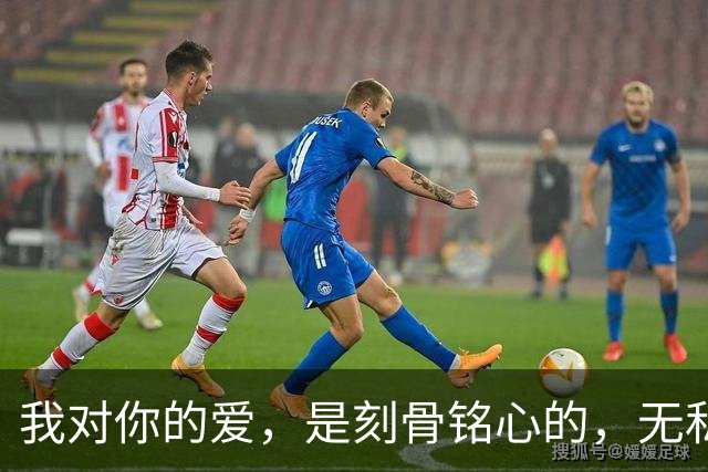 我对你的爱，是刻骨铭心的，无私奉献的